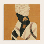 African Woman Wood Wall Art Gallery Image 1