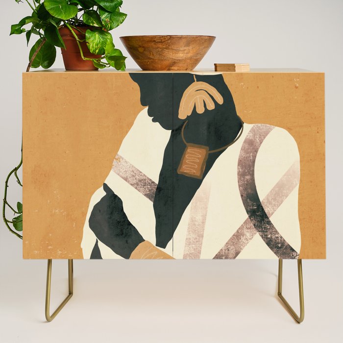 African Woman Credenza Gallery Image 1