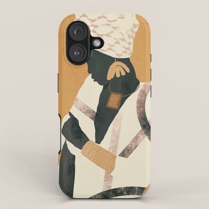 African Woman iPhone Case Gallery Image 1