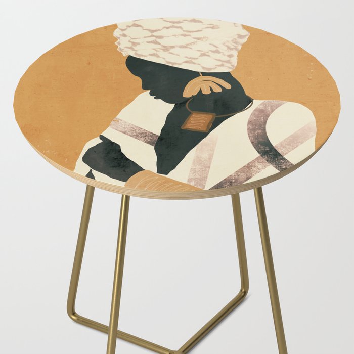 African Woman Side Table Gallery Image 2