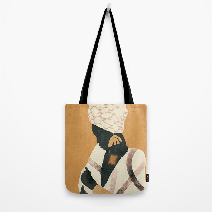 African Woman Tote Bag Gallery Image 2