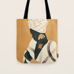 African Woman Tote Bag Gallery Image 1