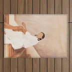 Lady in Waiting Outdoor Rug Gallery Image 1