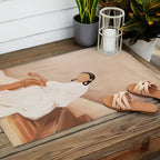Lady in Waiting Outdoor Rug Gallery Image 2