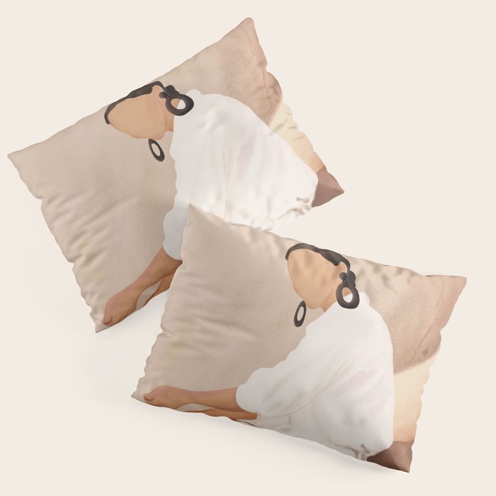 Lady in Waiting Pillow Sham Gallery Image 3