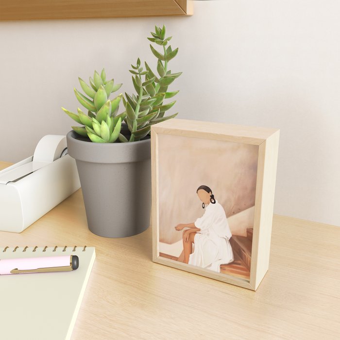 Lady in Waiting Mini Art Print Gallery Image 2