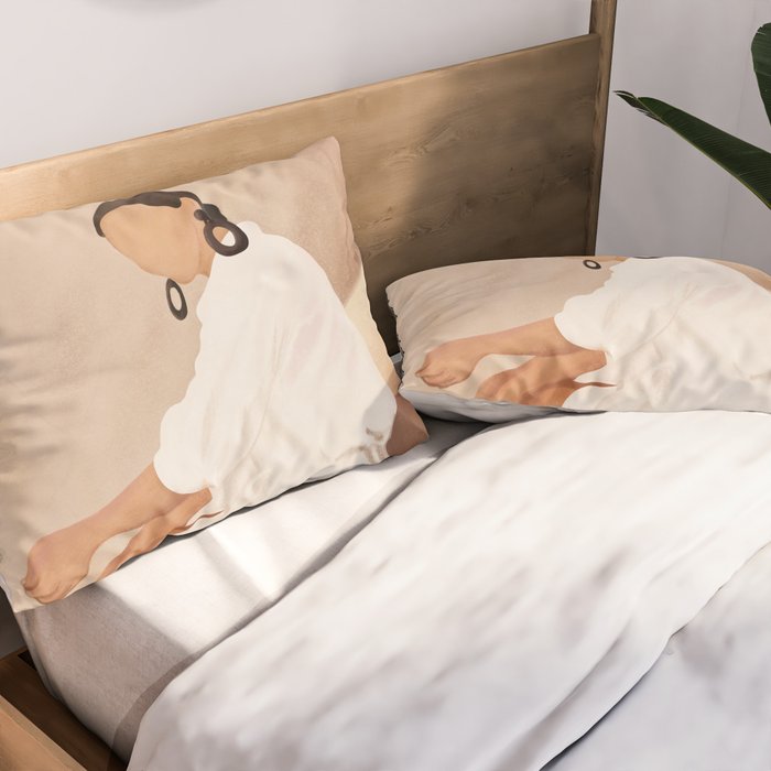 Lady in Waiting Pillow Sham Gallery Image 2