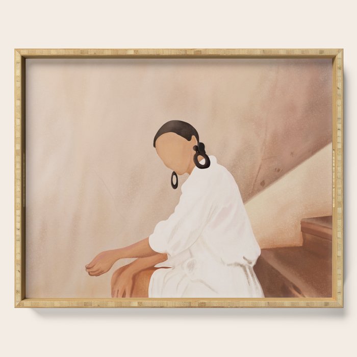 Lady in Waiting Serving Tray Gallery Image 1