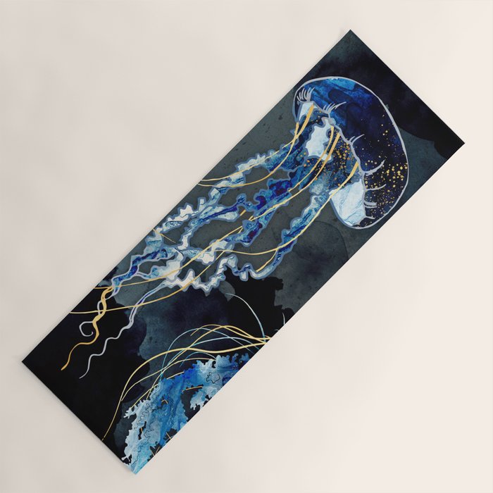Metallic Ocean III Yoga Mat Gallery Image 1