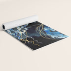 Metallic Ocean III Yoga Mat Gallery Image 2