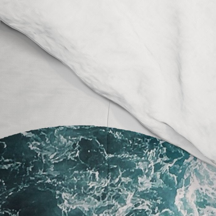 Sea Turtle - Turquoise Ocean Waves Comforter Gallery Image 4
