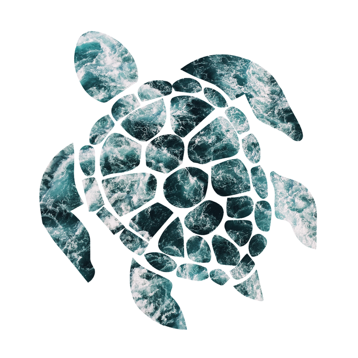 Sea Turtle - Turquoise Ocean Waves Coffee Mug Gallery Image 2