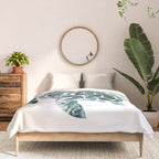 Sea Turtle - Turquoise Ocean Waves Comforter Gallery Image 3