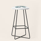 Sea Turtle - Turquoise Ocean Waves Stool Gallery Image 1