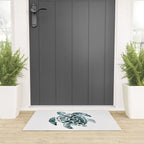 Sea Turtle - Turquoise Ocean Waves Welcome Mat Gallery Image 3