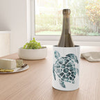 Sea Turtle - Turquoise Ocean Waves Wine Chiller Gallery Image 4