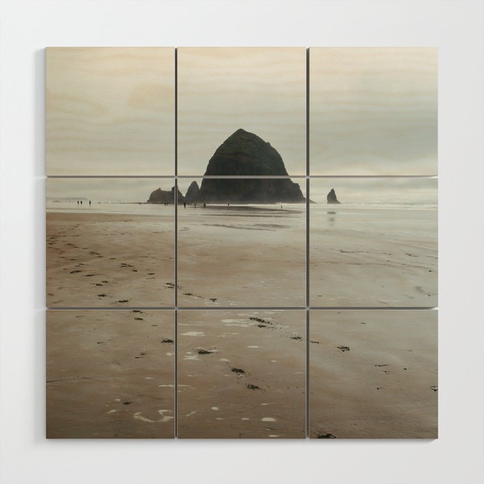 Cannon Beach VI Wood Wall Art Gallery Image 1