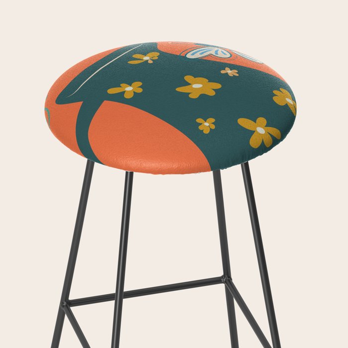 Modern Botanicals No 8 Stool Gallery Image 2