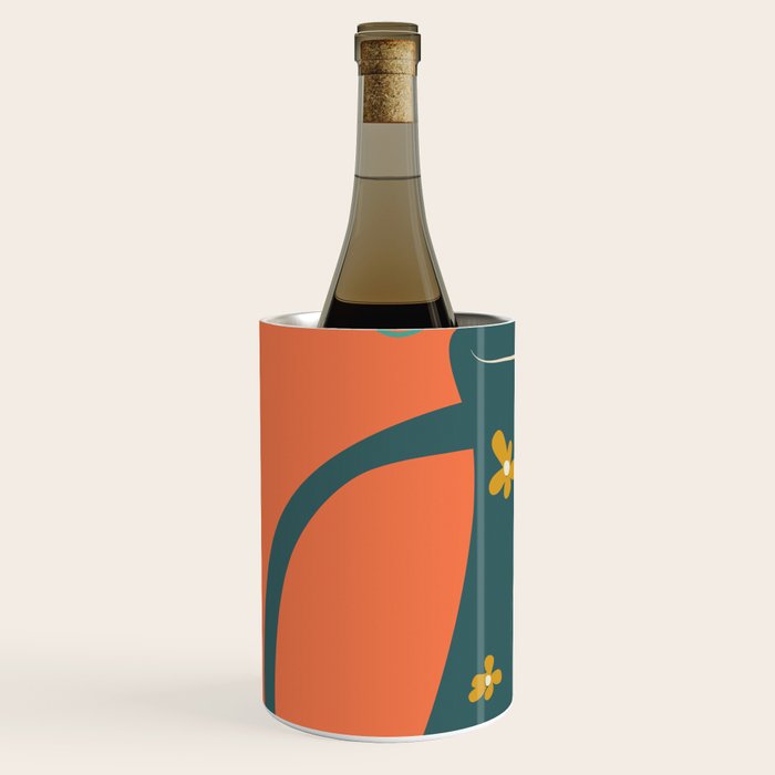 Modern Botanicals No 8 Wine Chiller Gallery Image 2