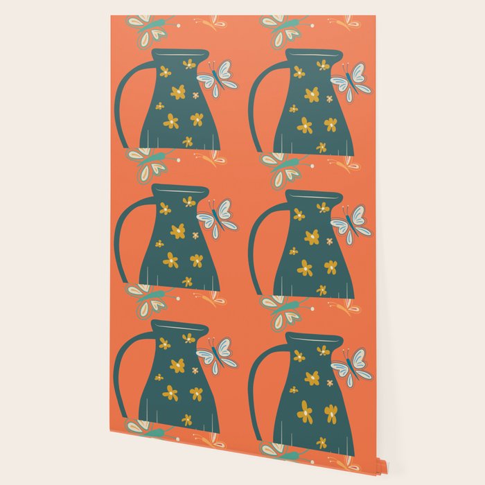 Modern Botanicals No 8 Wallpaper Gallery Image 2