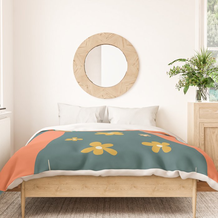 Modern Botanicals No 8 Duvet Cover Gallery Image 3