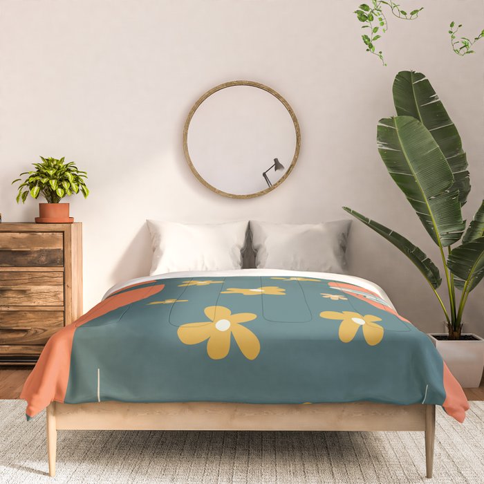 Modern Botanicals No 8 Comforter Gallery Image 3