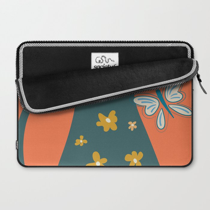 Modern Botanicals No 8 Laptop Sleeve Gallery Image 2