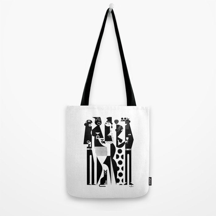 NYC Party People Tote Bag Gallery Image 2