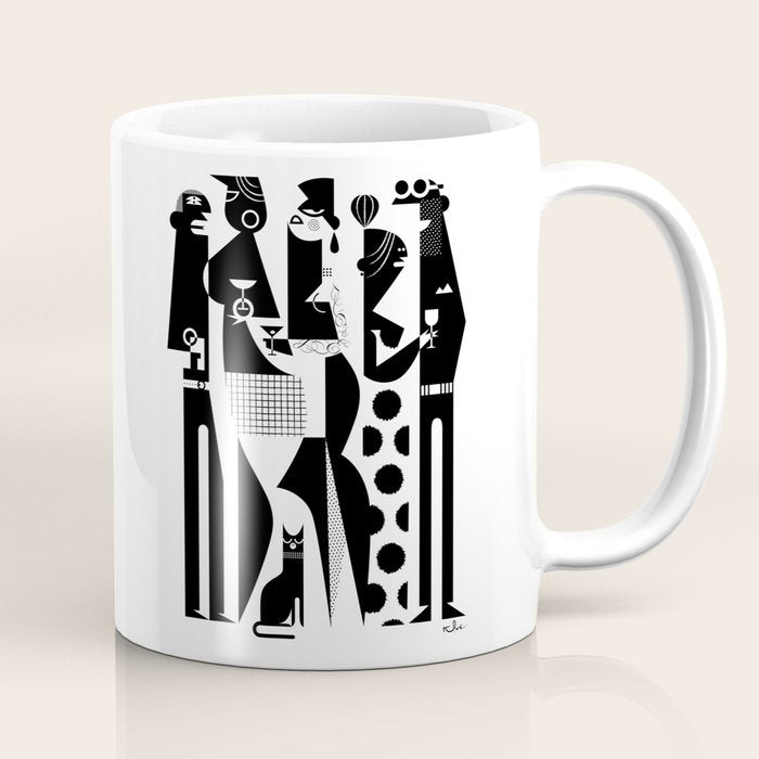 NYC Party People Coffee Mug Gallery Image 1