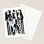 NYC Party People Stationery Card Gallery Image 2