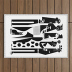 NYC Party People Outdoor Rug Gallery Image 1