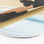 Surfboard Shade Bath Mat Gallery Image 3