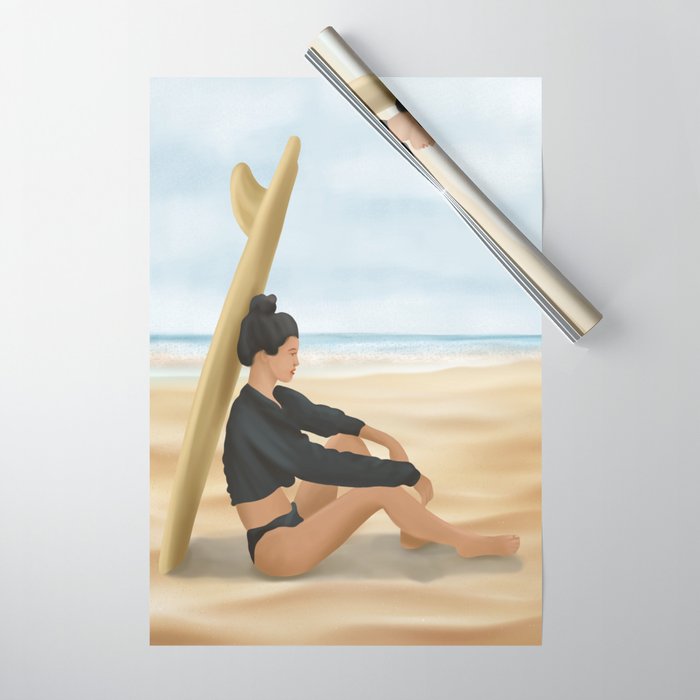 Surfboard Shade Wrapping Paper Gallery Image 1