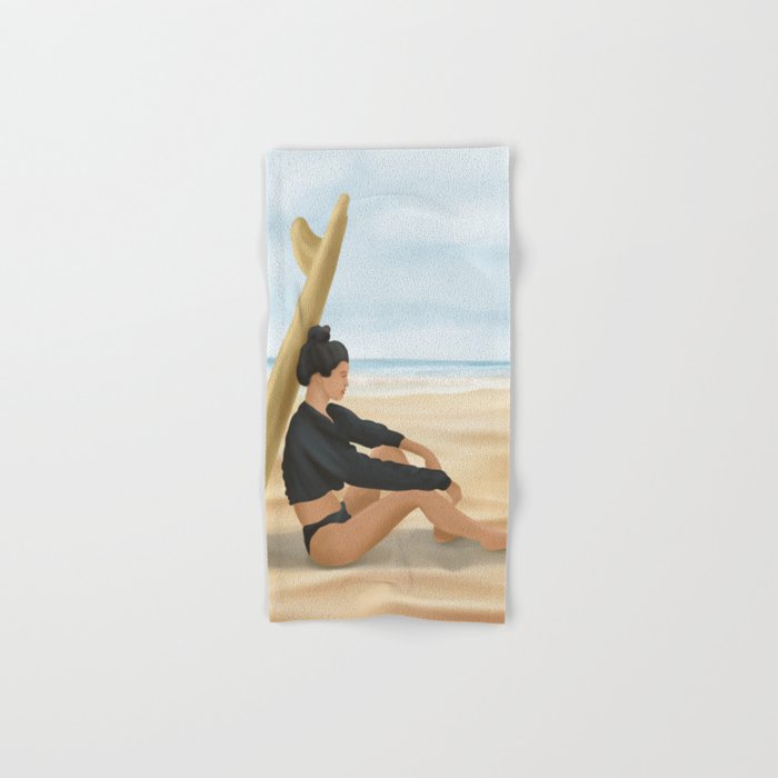 Surfboard Shade Bath Towel Gallery Image 1