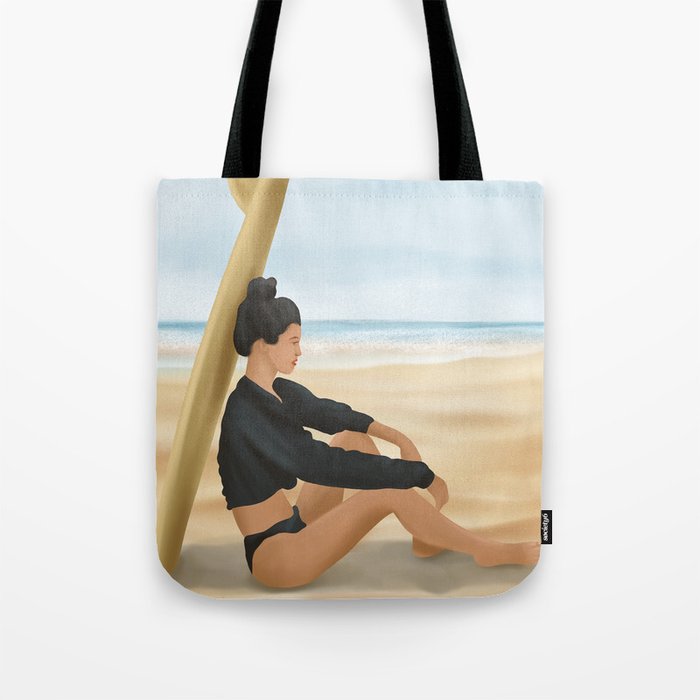 Surfboard Shade Tote Bag Gallery Image 1