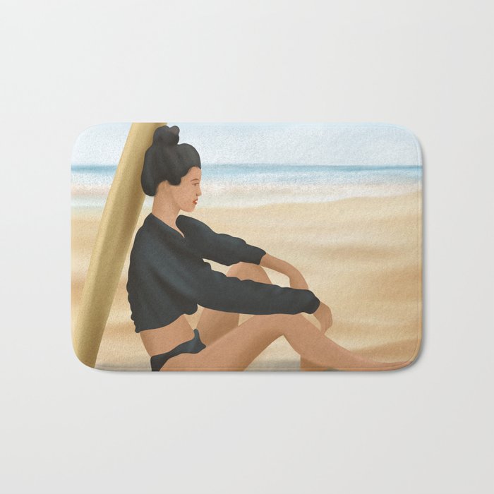 Surfboard Shade Bath Mat Gallery Image 1
