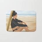 Surfboard Shade Bath Mat Gallery Image 1