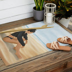 Surfboard Shade Outdoor Rug Gallery Image 2