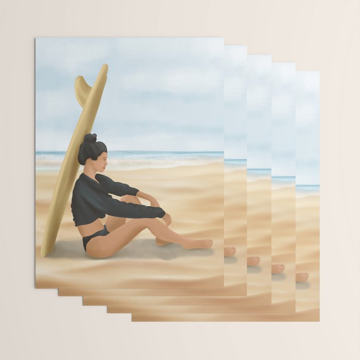 Surfboard Shade Wrapping Paper Gallery Image 3