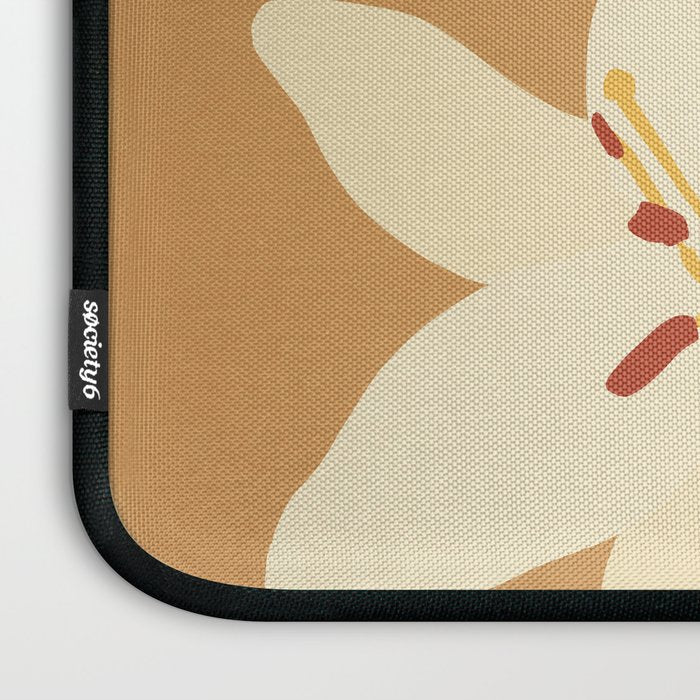 White Lilies Laptop Sleeve Gallery Image 3