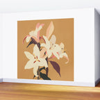 White Lilies Wall Mural Gallery Image 2