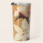 White Lilies Travel Mug Gallery Image 3