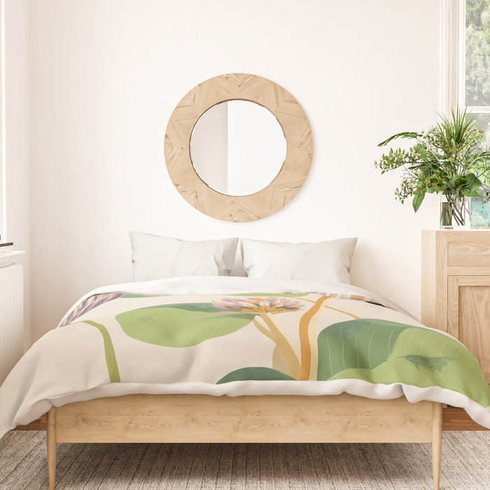 Soft Field Botanicals Duvet Cover Gallery Image 3