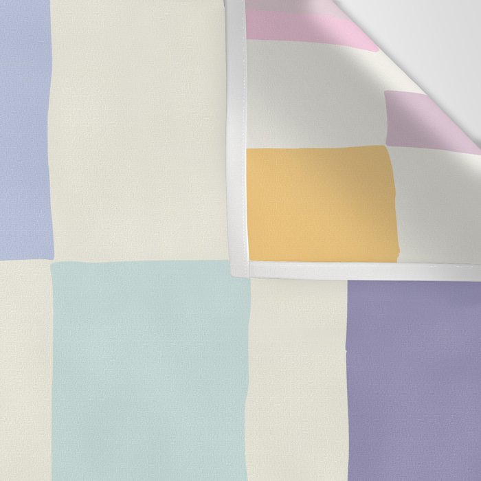 Summer check handdrawn Wall Tapestry Gallery Image 3