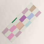 Summer check handdrawn Yoga Mat Gallery Image 1