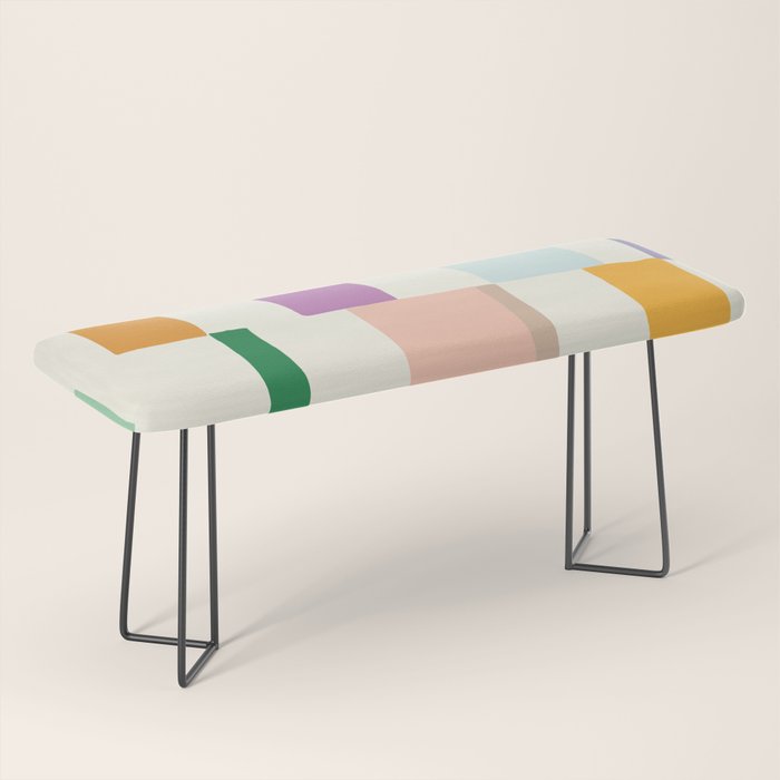 Summer check handdrawn Bench Gallery Image 1