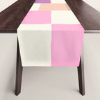 Summer check handdrawn Table Runner Gallery Image 1