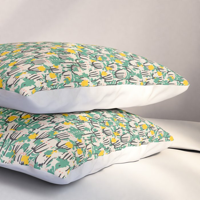 BAZAAR MAXIMA BLOSSOM Pillow Sham Gallery Image 3