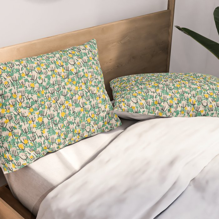 BAZAAR MAXIMA BLOSSOM Pillow Sham Gallery Image 2
