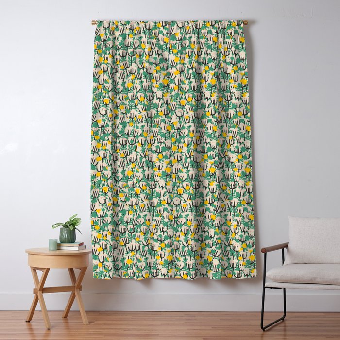 BAZAAR MAXIMA BLOSSOM Window Curtain Gallery Image 5